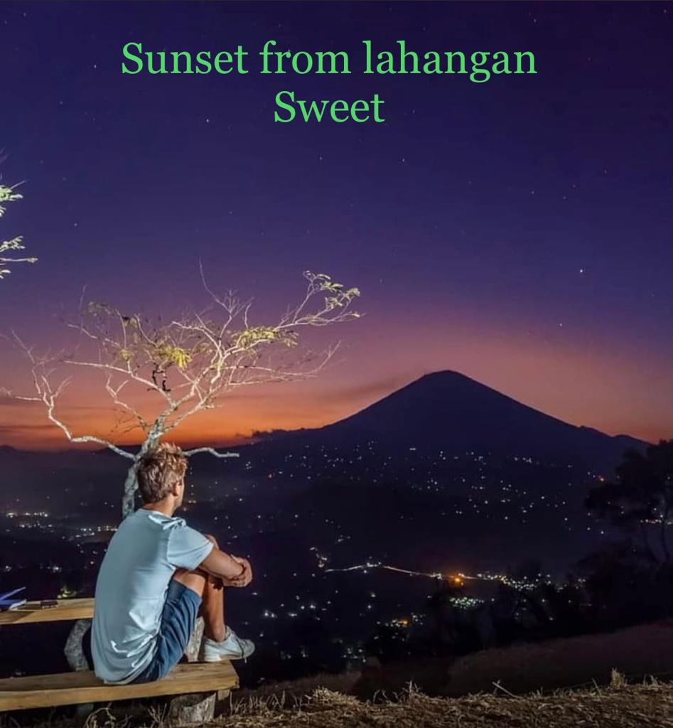 INDAHNYA SUNSET DI LAHANGANSWEET DUSUN GULINTEN ABANG KARANGASEM