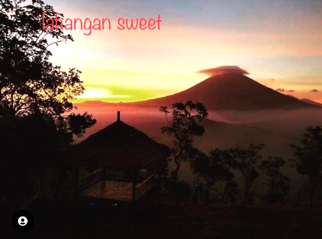 LAHANGANSWEET DUSUN GULINTEN MERUPAKAN THE MAGIC  VIEW KARANGASEM